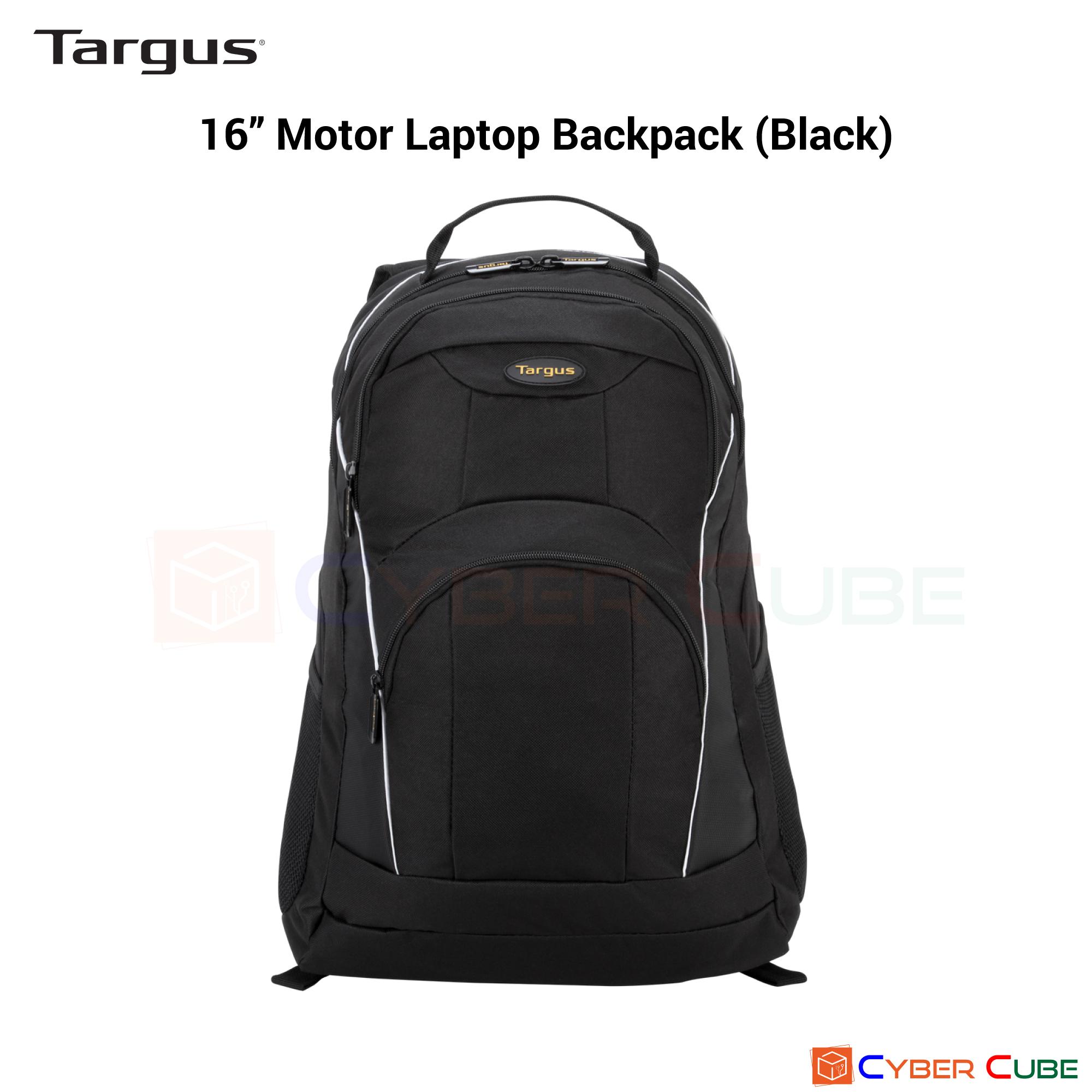 Targus ( TSB194US ) 16” Motor Laptop Backpack (Black) (กระเป๋าเป้สะพาย
