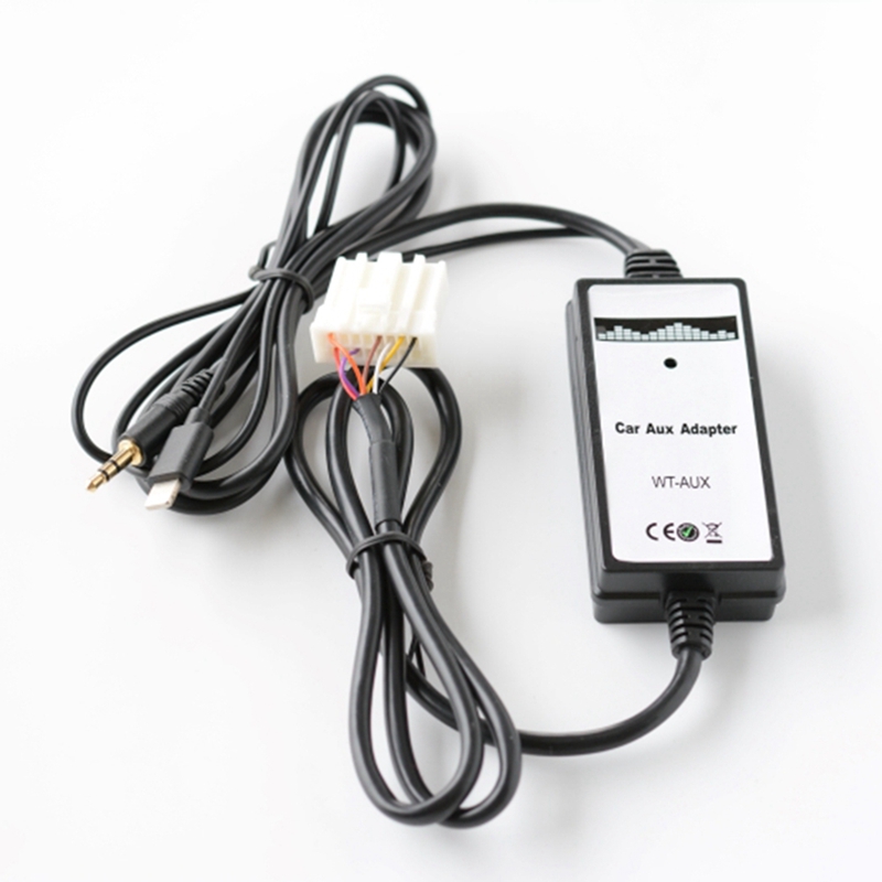 Car Audio USB AUX Adapter Car AUX Adapter 3.5mm AUX Interface CD