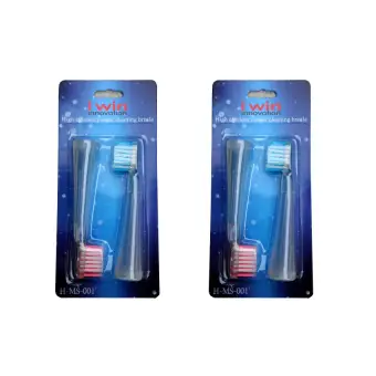 โปรโมชั่น i win innovation หัวแปรงสีฟันไฟฟ้า แบบสั่น รุ่น H-MS-001 Pack 2 รีวิว