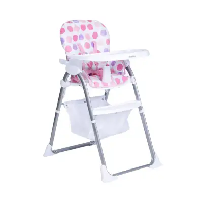 เก้าอี้ทานอาหารสำหรับเด็ก Gloria รุ่น 8283 สีชมพู ขนาด 47 x 47 x 80 ซม.