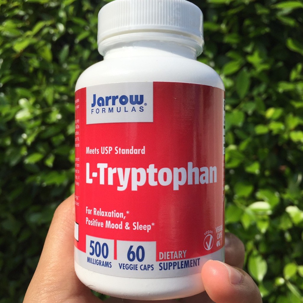 L-Tryptophan 500mg  60 Veggie Caps (Jarrow Formulas®) แอล-ทริปโตเฟน