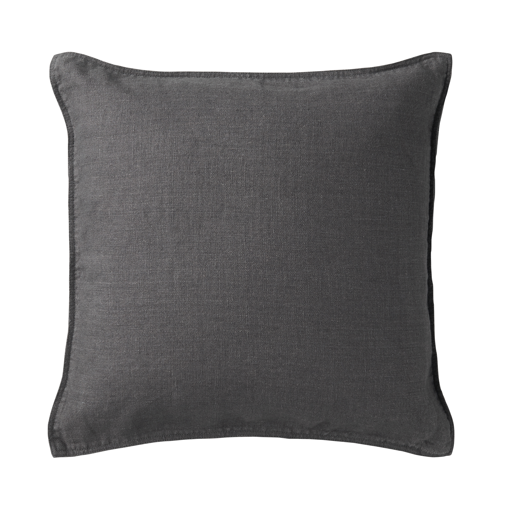 มูจิ ปลอกหมอนอิงผ้าลินินฟอก - MUJI Wash Linen Cushion Cover 43 × 43 cm