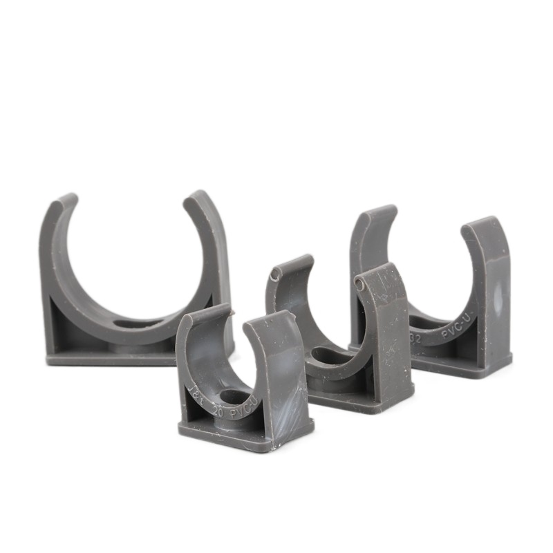 10pcs PVC 20 75mm PVC Pipe Clamps Grey Pipe Support PVC Pipe Connector