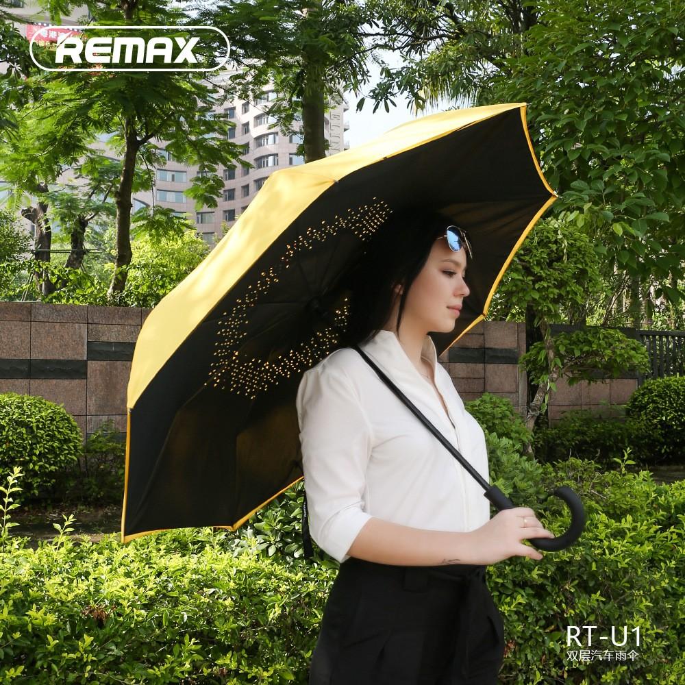 โปรโมชั่น ร่มกันแดด ร่มสนาม ร่มกันฝน REMAX RT-U1 Windproof Sun Rain ...