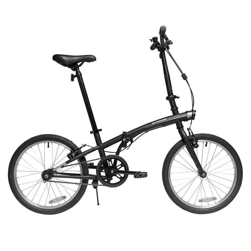 จักรยาน BTWIN พับได้ 20 นิ้วรุ่น TILT 100 (สีดำ)