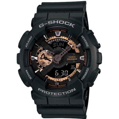 CASIO G-Shock นาฬิกาผู้ชาย Limited Model สีดำ GA-110RG-1ADR (ของแท้ ประกัน cmg) CASIO G-Shock นาฬิกาผู้ชาย Limited Model สีดำ GA-110RG-1ADR (ของแท้ ประกัน cmg)