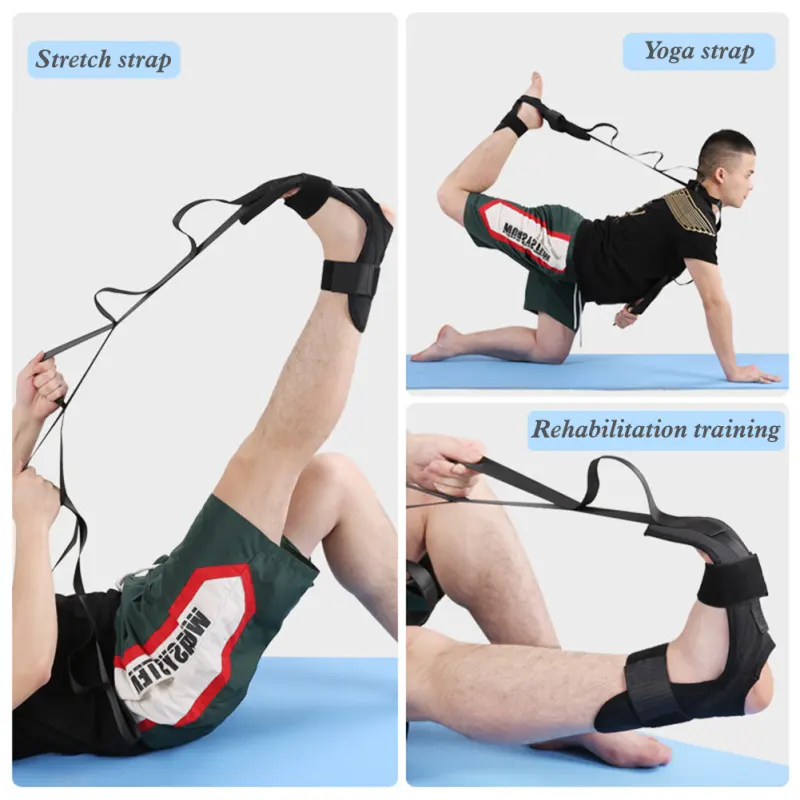 ภาพสินค้าเข็มขัดยืดเส้น ยืดเส้น โยคะเอ็น เข็มขัดยืดกล้ามเนื้อ Yoga Ligament Stretching Belt สติกเกอร์มหัศจรรย์ยืดเส้นเอ็นข้อเท้าอุปกรณ์เสริมสำหรับเล่นโยคะ จากร้าน Bomart บน Lazada ภาพที่ 1