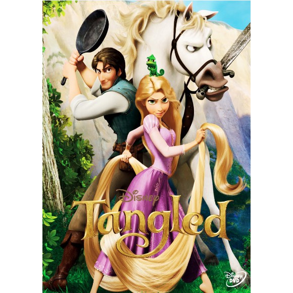 ส่งฟรี [Tangled]DVD Disney Princess Cartoon แผ่นดีวีดีการ์ตูน เจ้าหญิงดิสนีย์ เก็บเงินปลายทาง