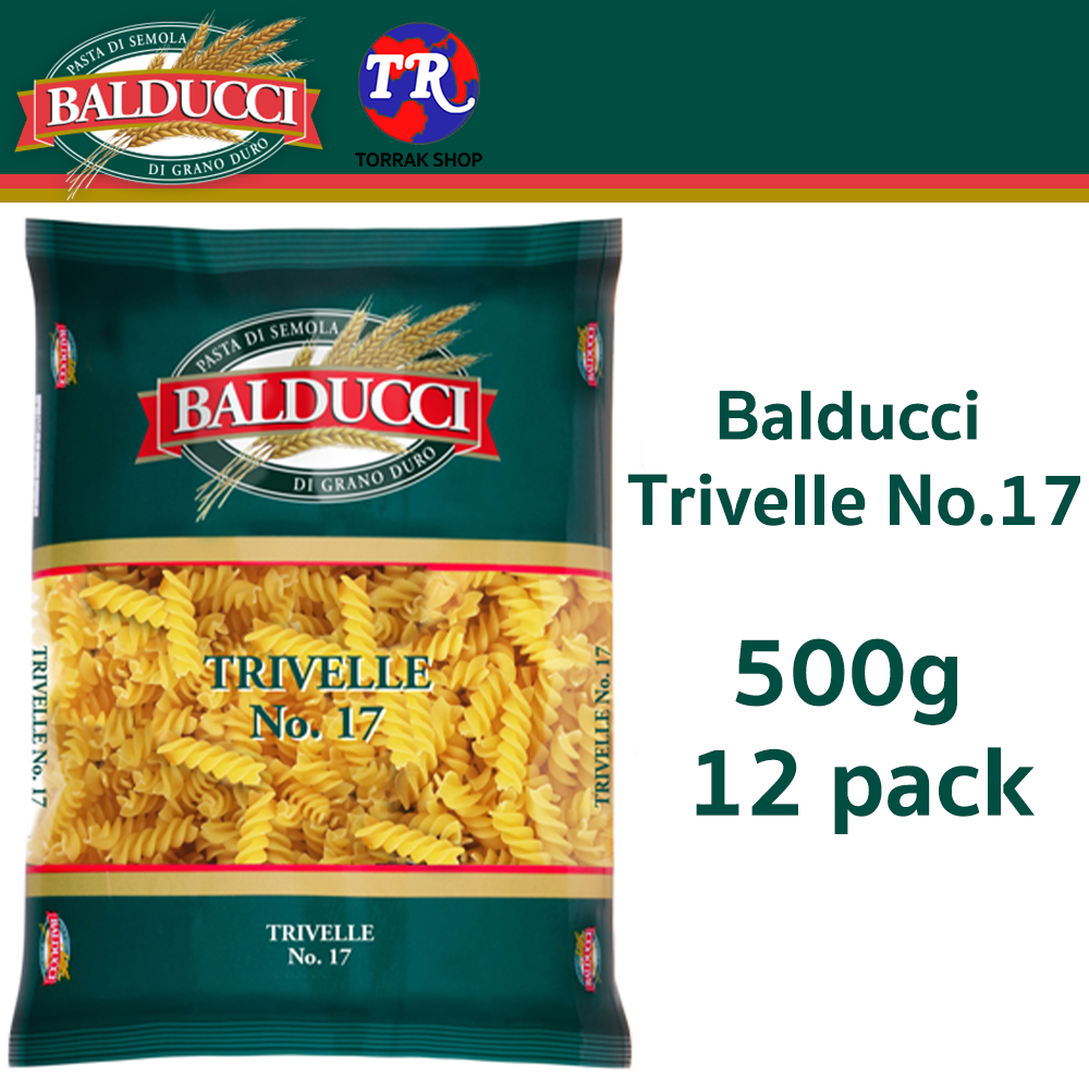 Balducci Trivelle No.17 บัลดุชี่ พาสต้า ทรีวีลลี 500g x 12 pack