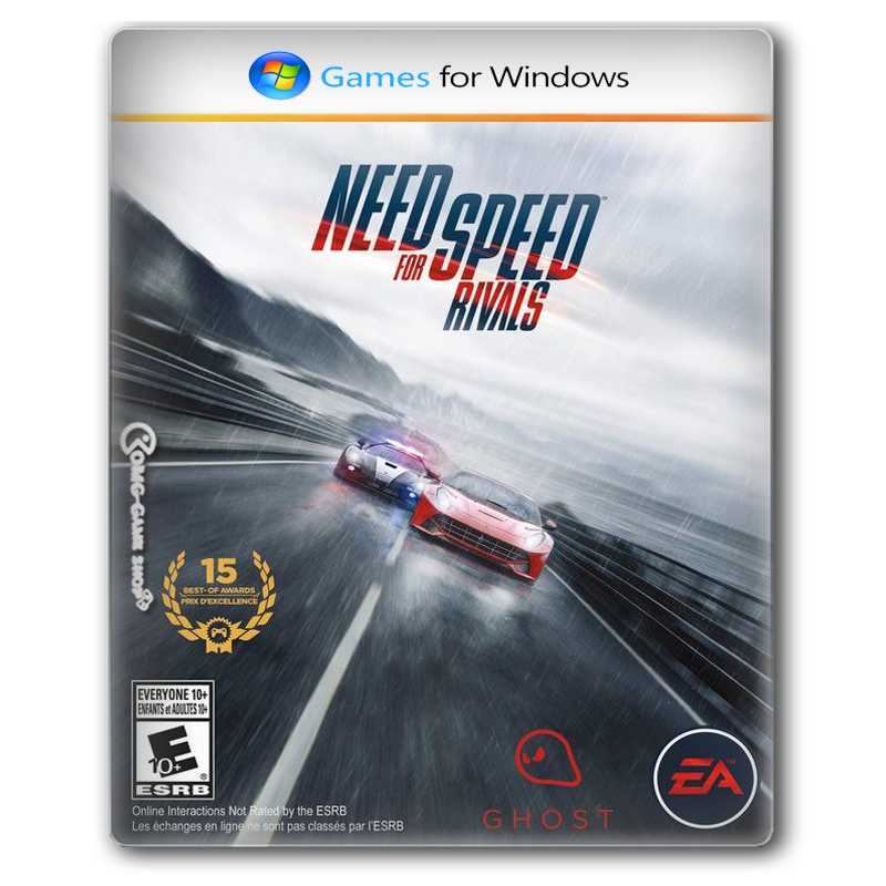 แผ่นเกม PC Game - Need for Speed Rivals - เกมคอมพิวเตอร์