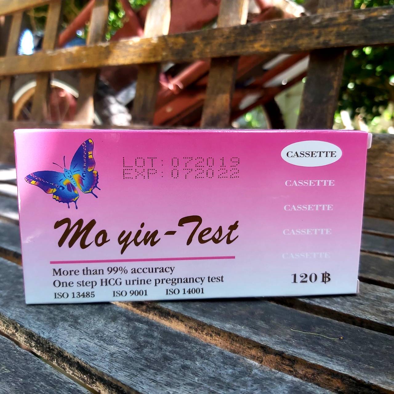Ma gin-Test ชุดตรวจสอบการตั้งครรภ์ ชนิดหยด hCG One Step Pregnancy Test (Cassette) (Urine) ให้ผลถูกต้อง 99.99%