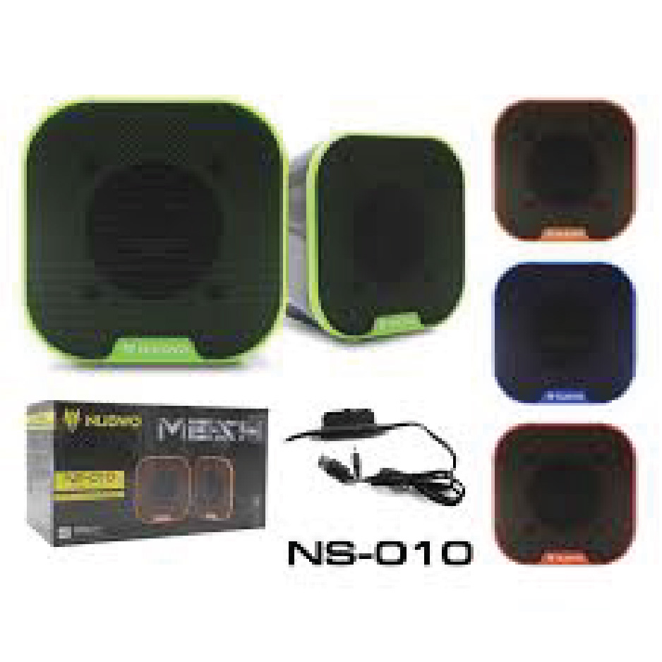 ลำโพงคอม Nubwo Ns-010 Mini Luminous Speaker (เสียงดี)