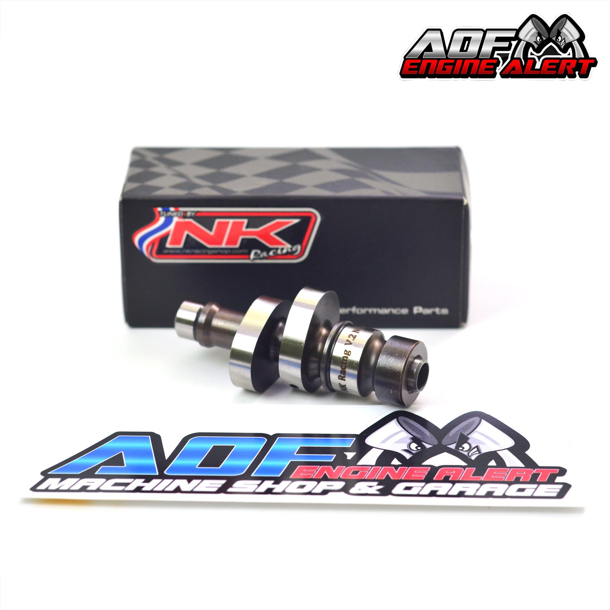NKracing แคมแต่ง V.2 No.4 CNC ไล่เบา W110i Dream 110i เหมาะสำหรับรถลูก 56-59 mm. NKracing แคมแต่ง V.2 No.4 CNC ไล่เบา W110i Dream 110i เหมาะสำหรับรถลูก 56-59 mm.
