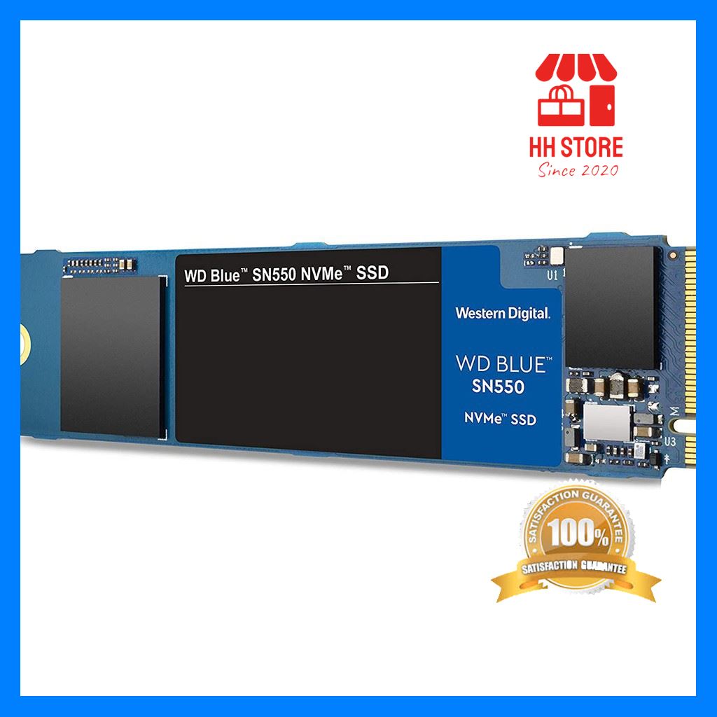 บริการเก็บเงินปลายทาง WD BLUE SN550 1TB SSD NVMe M.2 2280 (WDS100T2B0C) (MS6-119) Internal Solid State Drive จัดส่งฟรี