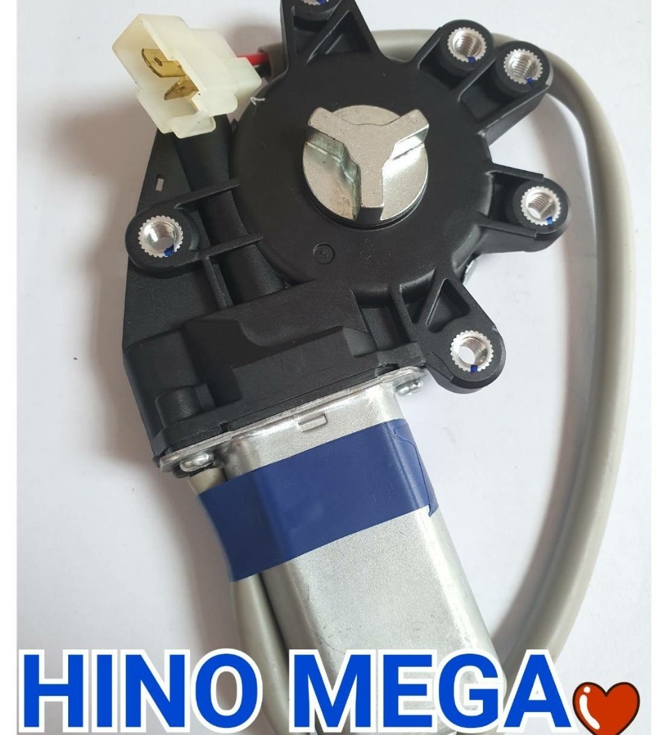มอเตอร์กระจกไฟฟ้า HINO  MEGA 24.v ฮีโน่ เมก้า 6 ล้อทั่วไป FR  (หน้าขวา) มาพร้อมสาย +ปลั๊ก