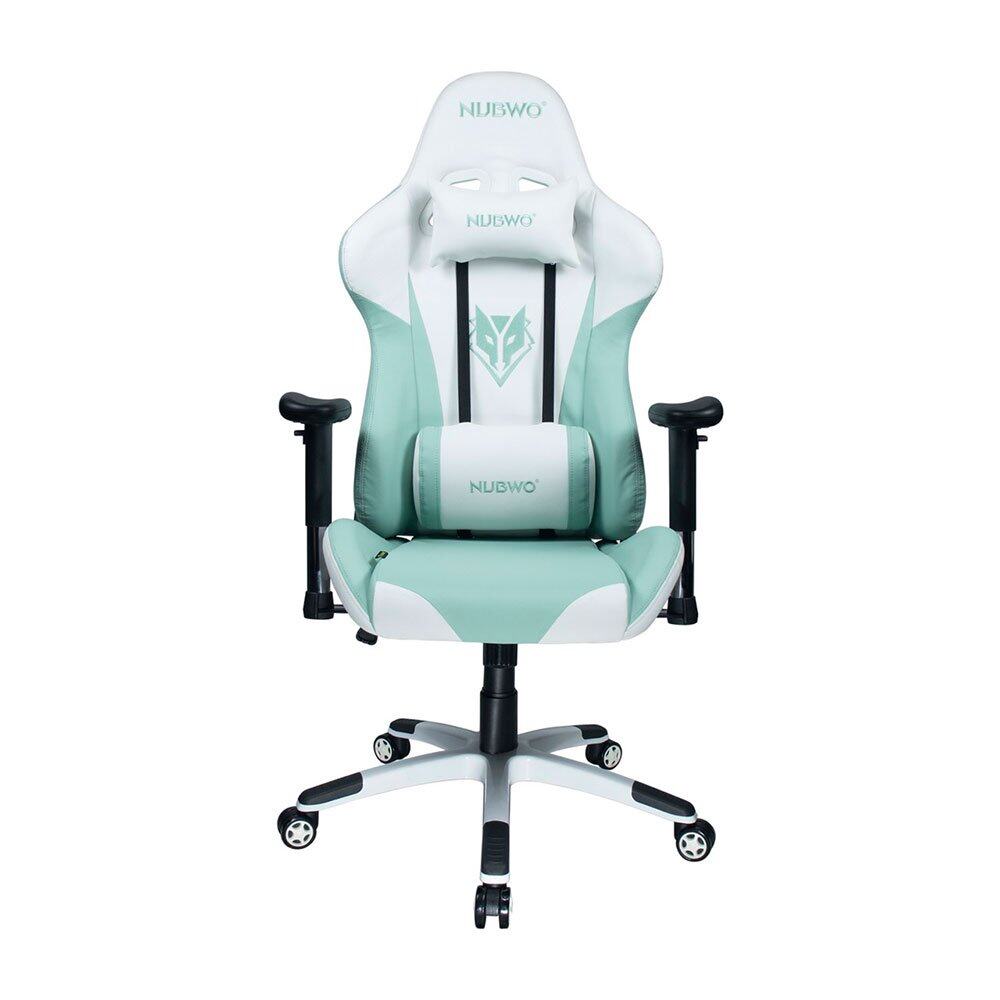 GAMING CHAIR (เก้าอี้เกมมิ่ง) NUBWO CASTER NBCH-007 (MINT GREEN) (ASSEMBLY REQUIRED)