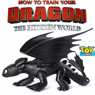 ตุ๊กตามังกรน้อยเขี้ยวกุดลิขสิทธิ์นำเข้าของแท้จาก DreamWorks รุ่นพิเศษสินค้าจำนวนจำกัด Spin Master How To Train Your Dragon The Hidden World