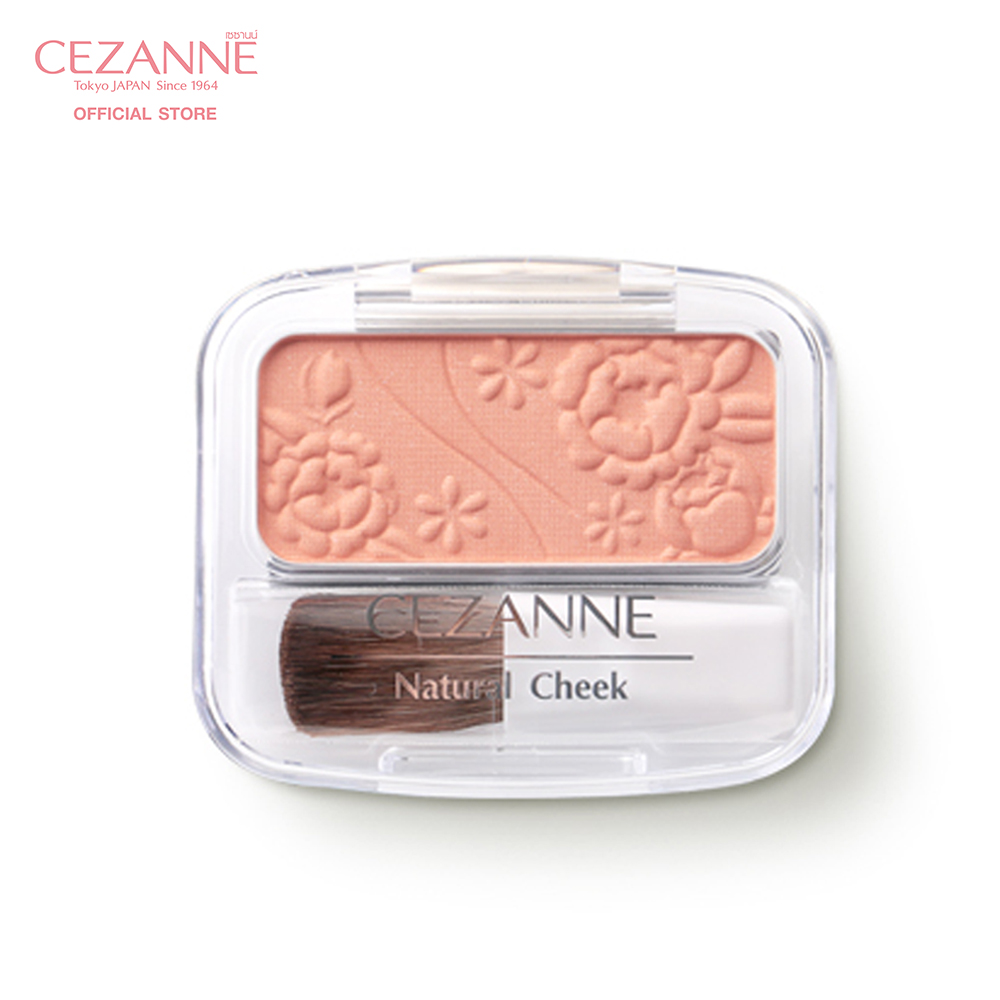 Cezanne Natural Cheek N บลัชออนเนื้อเเมทท์ (4.0 g)