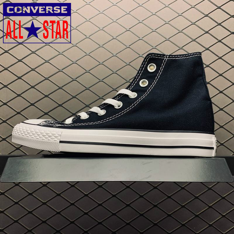 Converse รองเท้าผู้ชายรองเท้าผู้หญิงในช่วงฤดูร้อนปี รุ่นใหม่ของป่าดิบสูงที่จะช่วยให้รองเท้าคู่รองเท้าลำลองรองเท้าผ้าใบรองเท้าสีดำ 101010