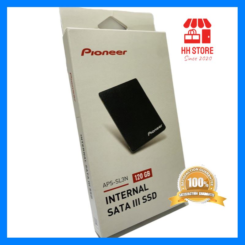 คุณภาพดี SSD ขนาด 120GB ของใหม่ประกัน 3 ปี ยี่ห้อ PIONEER จัดส่งฟรี
