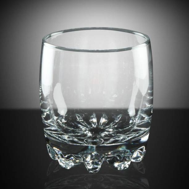Pasabahce Whisky Glass แก้ววิสกี้ แก้วเหล้าสวยๆ งานออกแบบก้นเหลี่ยม คุณภาพดี / 1 ใบ 6 ออนช์ (200 cc)