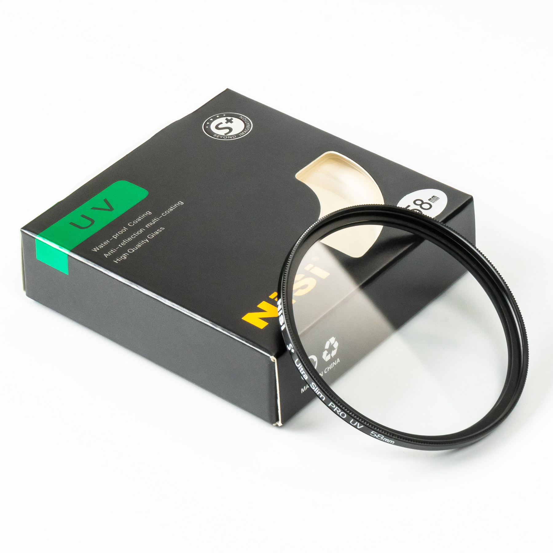 NISI 52mm UV Filter ที่กรองรังสียูวีโซด์ขนาดบางเป็นพิเศษ Professional ตัวกรองยูวีด้านคู่ 12 การเคลือบหลายชั้นกรอง ( NISI UV Filter 52mm )( ฟิลเตอร์ 52 มิลลิเมตร บางพิเศษ )