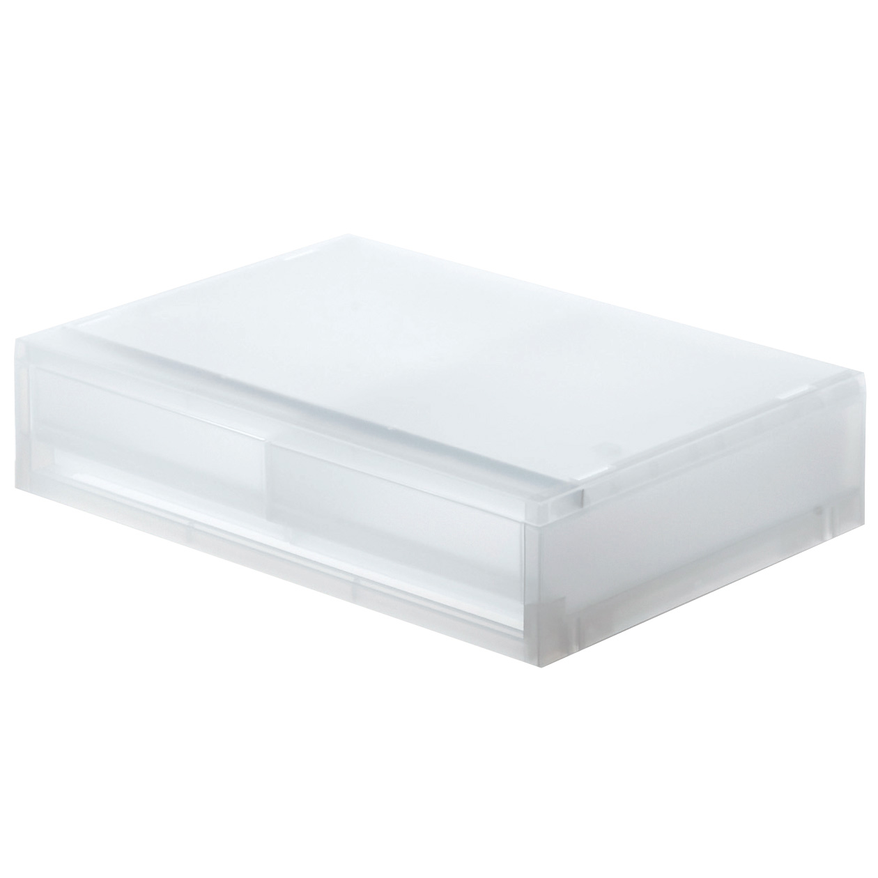 มูจิ กล่องเก็บของโพลีโพรพิลีน MUJI PP Storage Box / Wide / Extra