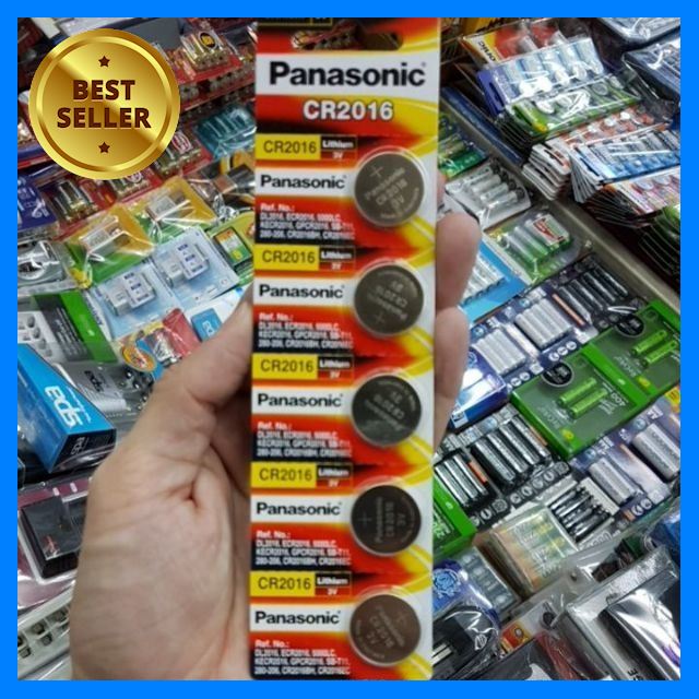 Panasonic CR2016 5ก้อน ของแท้บริษัท มีฉลากภาษาไทย เลือก 1 ชิ้น อุปกรณ์ถ่ายภาพ กล้อง Battery ถ่าน Filters สายคล้องกล้อง Flash แบตเตอรี่ ซูม แฟลช ขาตั้ง ปรับแสง เก็บข้อมูล Memory card เลนส์ ฟิลเตอร์ Filters Flash กระเป๋า ฟิล์ม เดินทาง