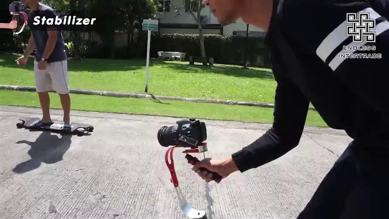 โปรโมชั่น Elit กันสั่นกล้อง ไม้กันสั่น อุปกรณ์ช่วยยึดจับตัวกล้อง กริปกล้อง สำหรับกล้อง DSLR และกล้องวิดิโอ Camera Stabilizer 1 อุปกรณ์กันสั่น ไม้กันสั่นมือถือ ไม้กันสั่นกล้อง