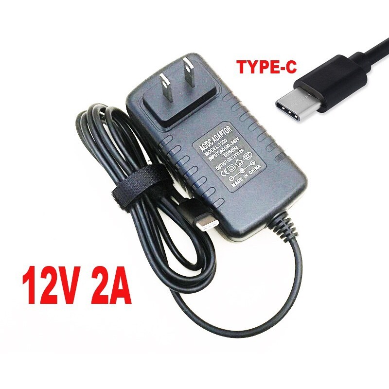 TypeC Charger 12V 2A AC adapter power CHUWI Chiwei Hi13 Hi10 XR Tablet