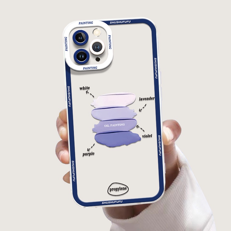 Angel Eyes Case Soft Case Compatible for IPhone 13 Pro 12 Pro Max 11 Pro Max 14 Pro Max 14 Plus 6S 7 8 Plus X XS Max XR Transparent Casing TPU Silicone Phone Shockproof Cover Protector