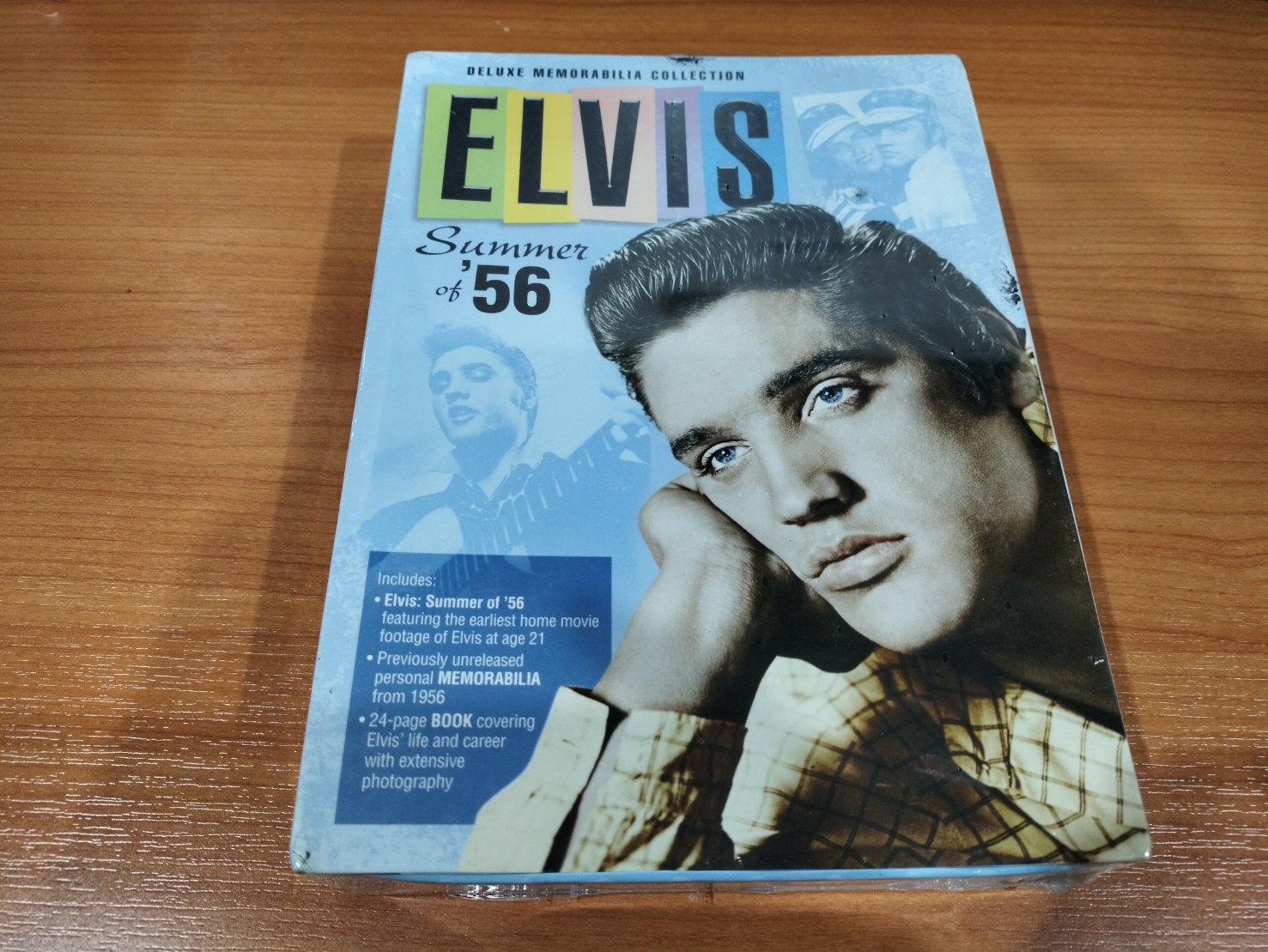 DVD ดีวีดีรำลึกแอลวิส DELUXE MEMORABILIA COLLECTION ELVIS  (Summer of ' 56)