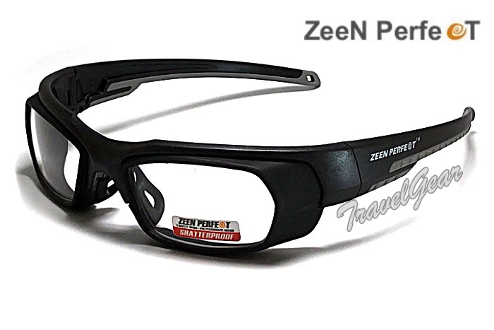 แว่นเล่นกีฬาตัดเลนส์สายตาได้ ZEEN PERFECT รุ่น ZP1001W ( เลนส์ใส )