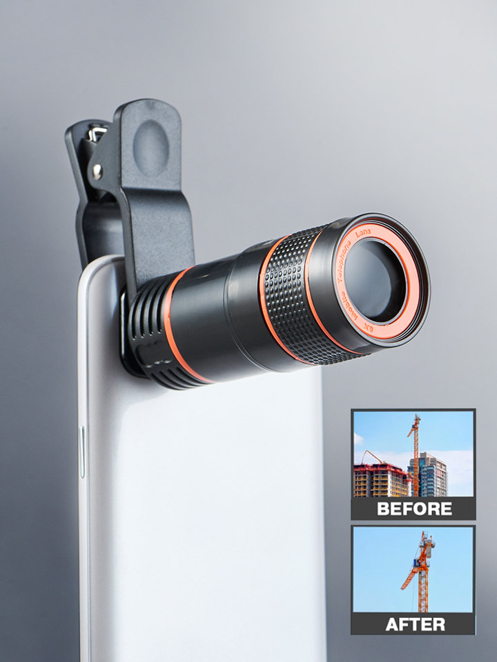 เลนส์ซูมติดมือถือ Zoom lens for attaching mobile phones and digital cameras