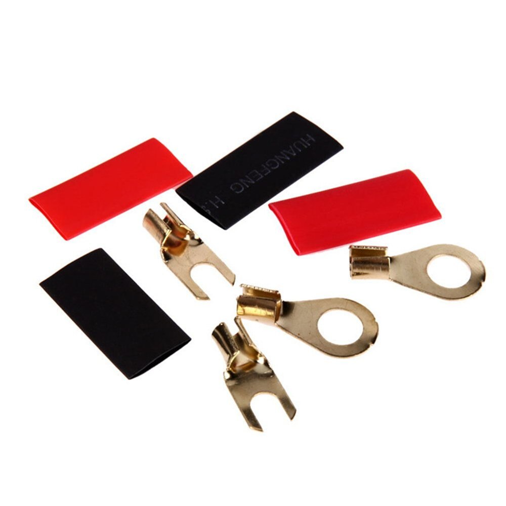 1 Set Car Audio Connected 810 Gauge Amp Wire Wiring Amplifier