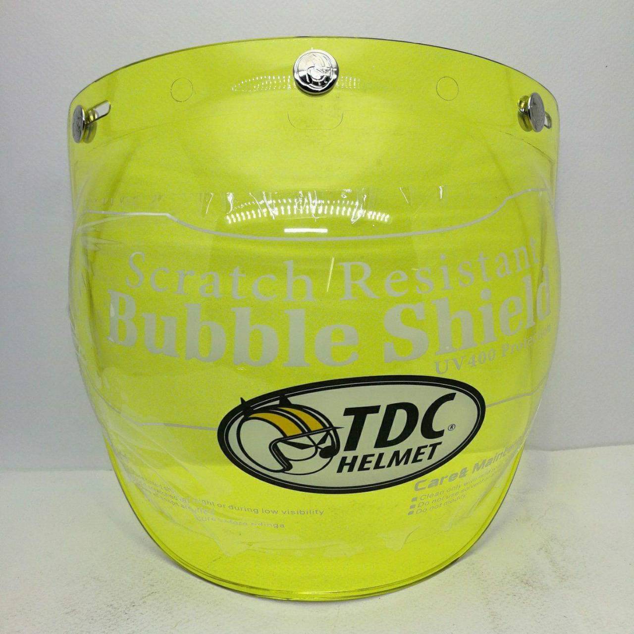 ชิวหน้า TDC Bubble visor สีเหลือง