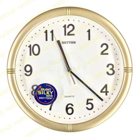 RHYTHM Japan นาฬิกาแขวนเดินเรียบ  ขนาด 11 นิ้ว CMG434NR18