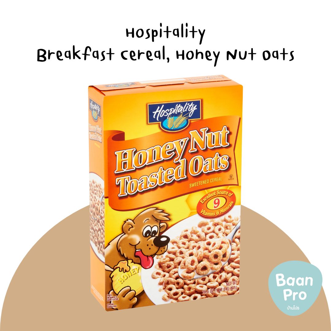 Hospitality Breakfast Cereal Raisin Bran Berry Bunch Crisp Rice Honey