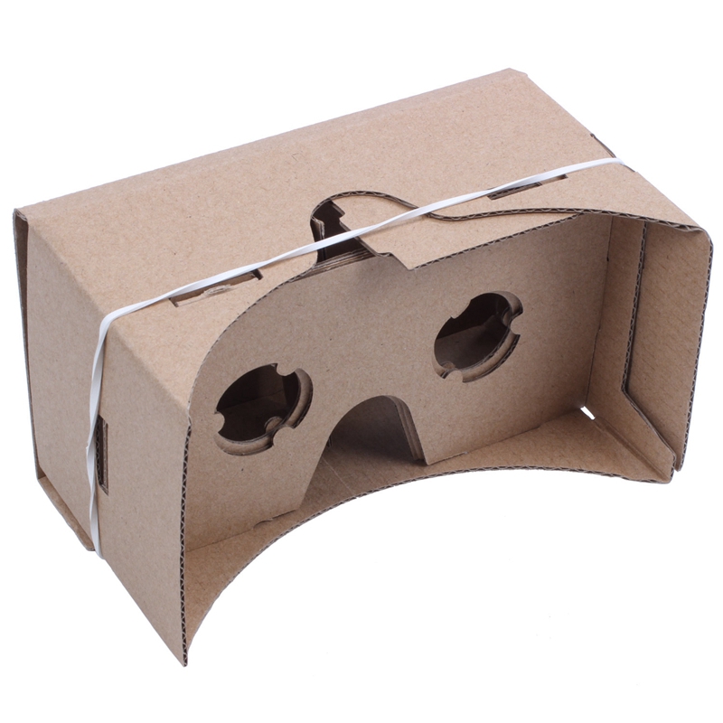6นิ้ว DIY 3D ความเป็นจริงเสมือน VR แว่นตา Hardboard สำหรับกระดานการ์ดกูเกิล