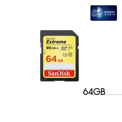 SanDisk Extreme SDXC Card 64GB ความเร็ว อ่าน 150MB/s เขียน 60MB/s (SDSDXV6_064G_GNCIN)