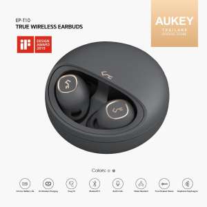 AUKEY หูฟังบลูทูธ Key Series True Wireless Earbuds 2019 IF Design Awards by AUKEY รุ่น  EP-T10