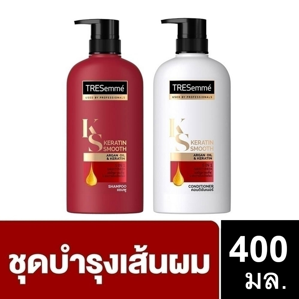 ส่งฟรี เทรซาเม่ แชมพู สปลิท รีคัฟเวอรี่ บำรุง ผมแตกปลาย สีเขียว 450 มล ...