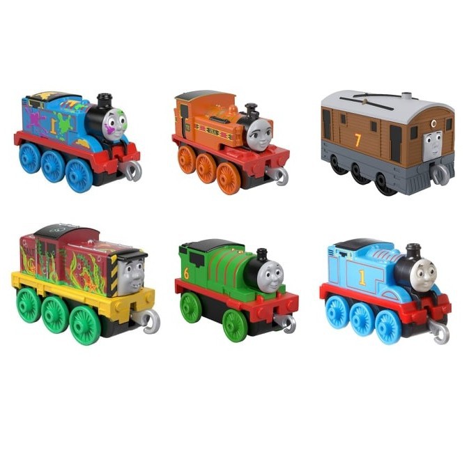 Thomas & Friends Push Along Engine Multi-Colour โทมัส แอนด์ เฟรนด์ ของเล่นเด็ก รถไฟโทมัส 1ชิ้น GCK93