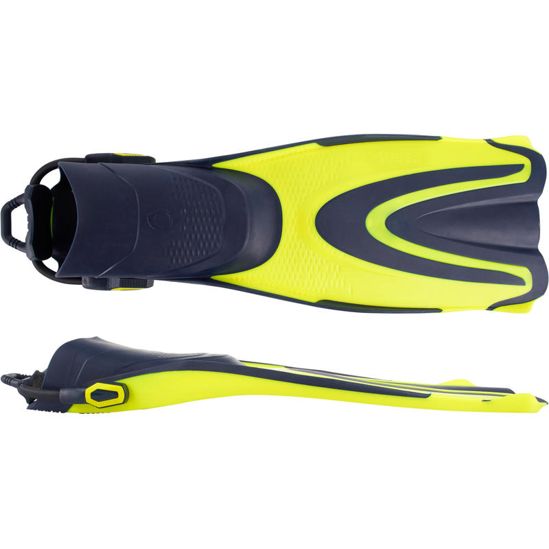 SUBEA ตีนกบสำหรับดำน้ำลึก แบบปรับไซส์ได้ Adjustable Scuba Fins With Elastic Strap