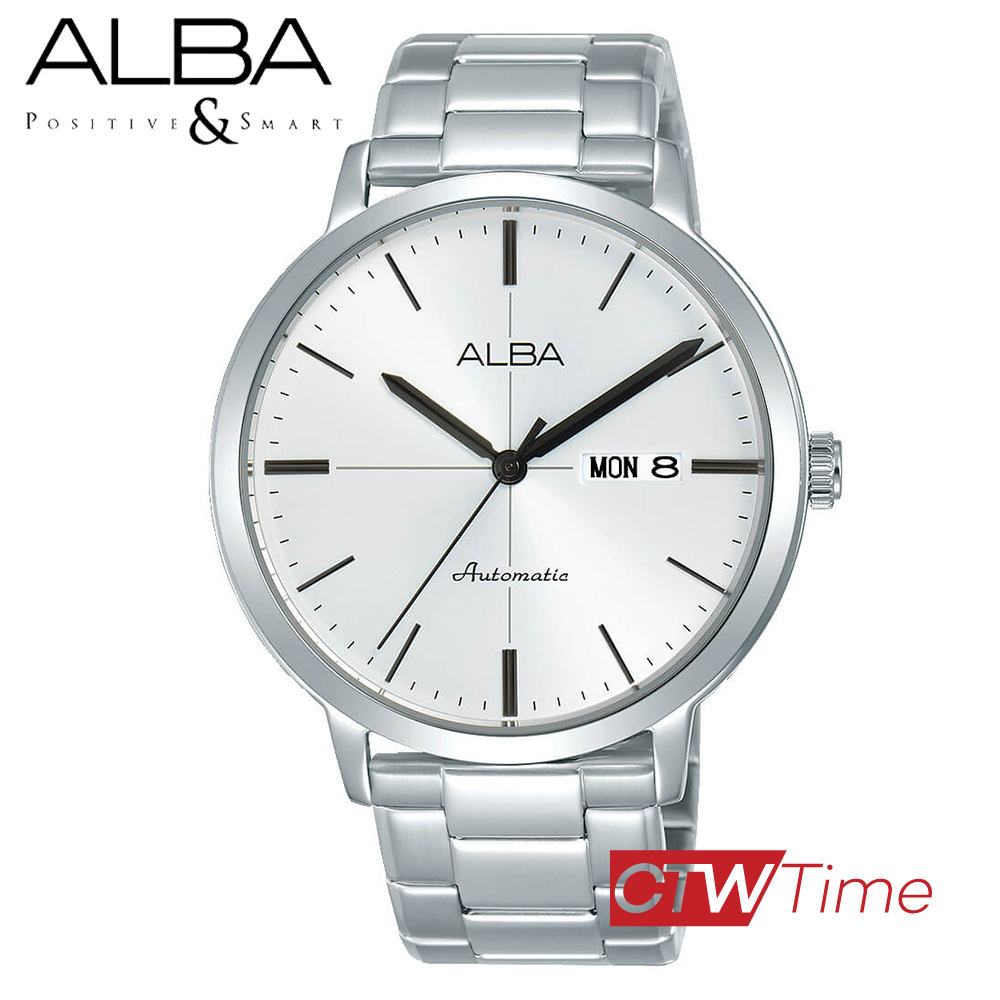 ALBA นาฬิกาข้อมือผู้ชาย สายสแตนเลส รุ่น AS9F27X1 (หน้าดำ) - CTWTime ...