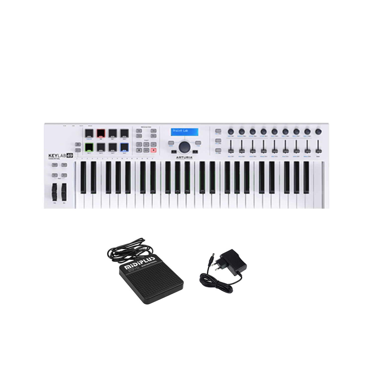 Arturia KeyLab Essential 49 MIDI Controller มีช่องต่อ MIDI out, USB