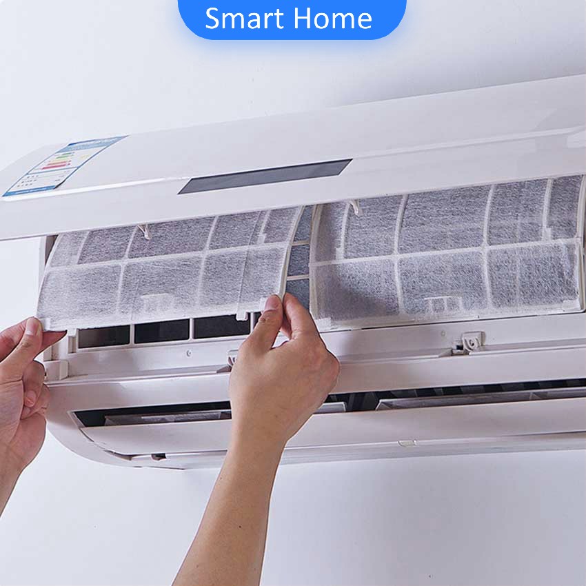 แผ่นกรองฝุ่นเครื่องปรับอากาศ แผ่นกรองอากาศ แผ่นกรองฝุ่น ช่วยกรองฝุ่นขนาดเล็ก PM 2.5 Air