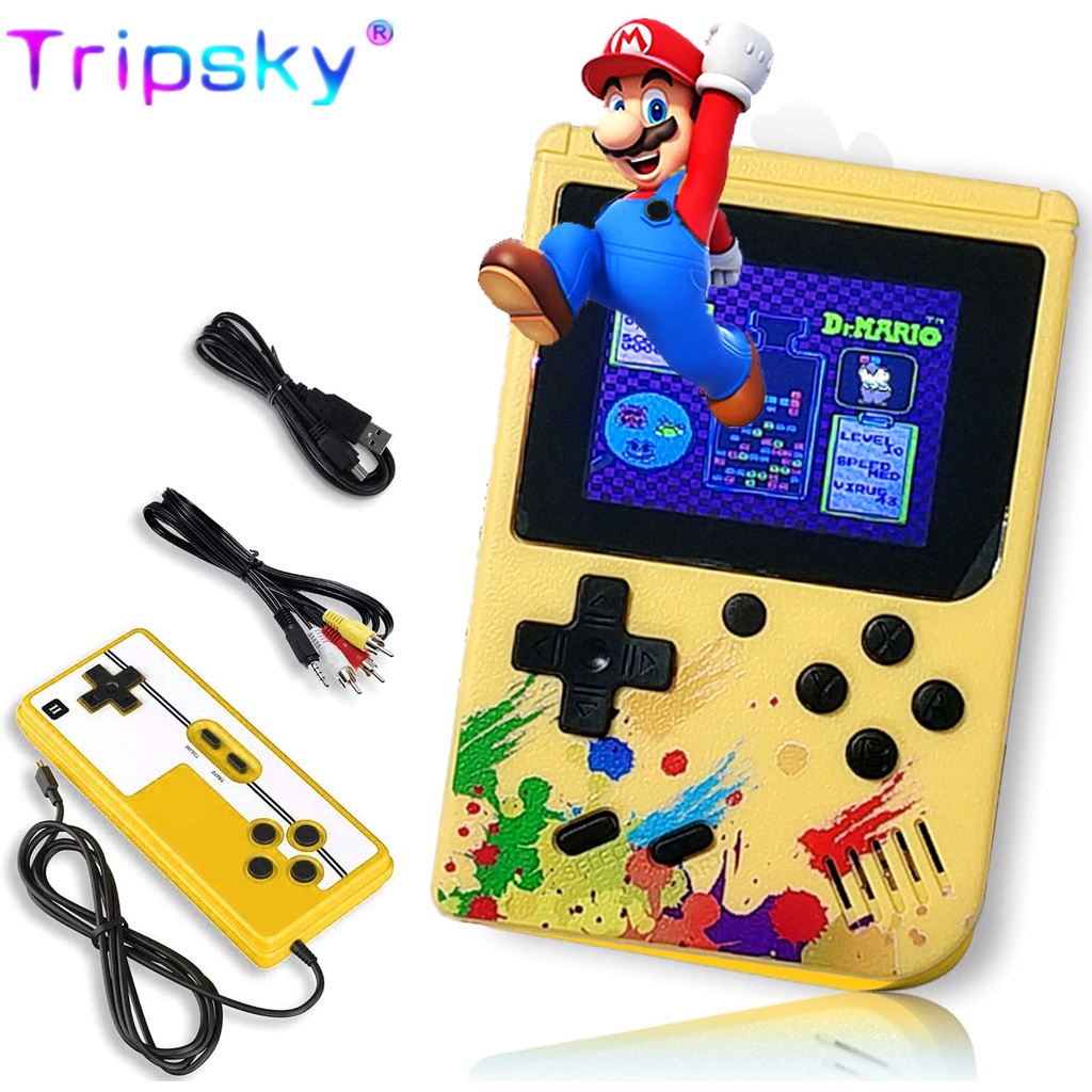 Retro Gameboy 400 IN 1 game boy SUP Games Mario Handheld Game Console