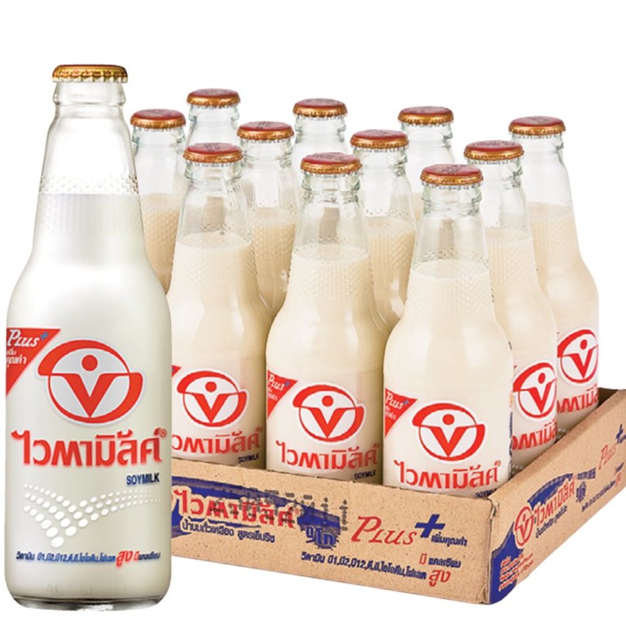 ไวตามิลค์ ทูโก นมถั่วเหลือง รสดั้งเดิม 300 มล. x 12 ขวด/Vitamilk To Go Original Soy Milk 300ml x 12pcs