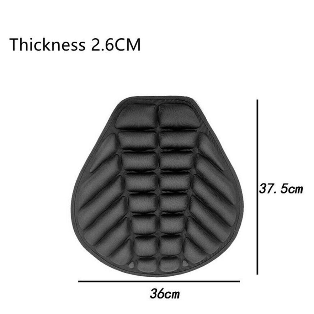3d Motorcycle Comfort Gel Seat Cushion Motorbike Air Cover For Cruiser